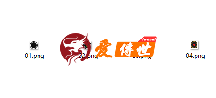 两组单选框按钮素材