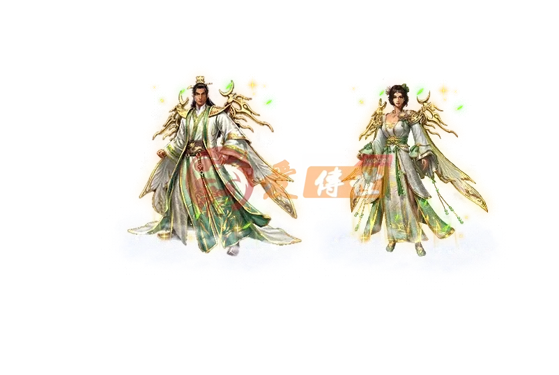 传奇世界时装展示：粽情霓裳-爱传世