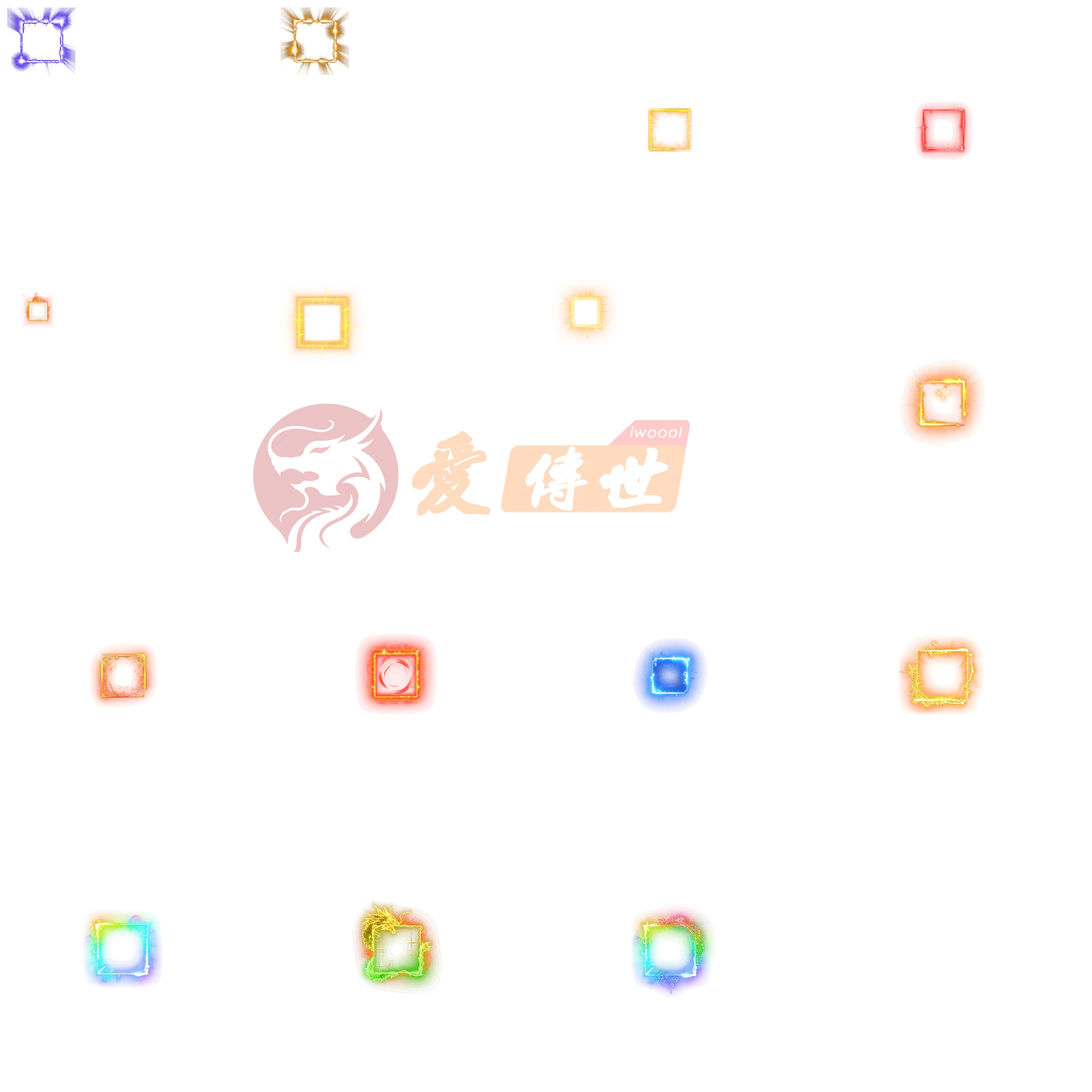 装备框特效素材-爱传世