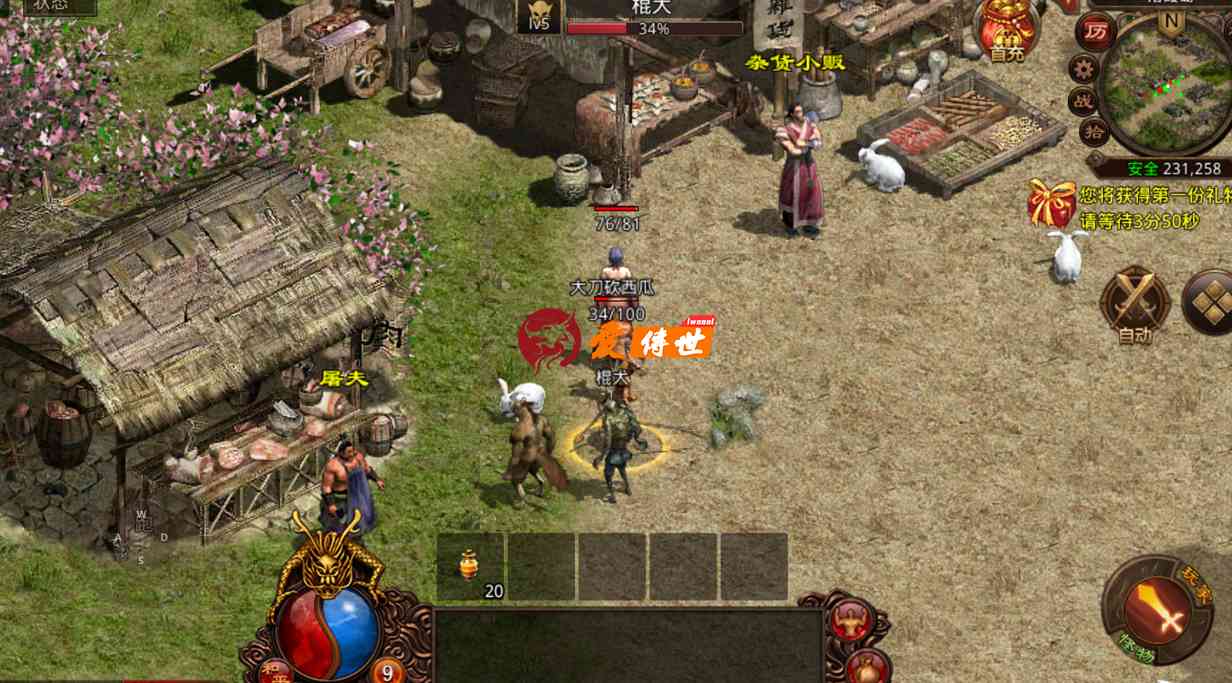 传奇世界：道士的技能，替身法符和隐身术你会用吗？怎么选择？